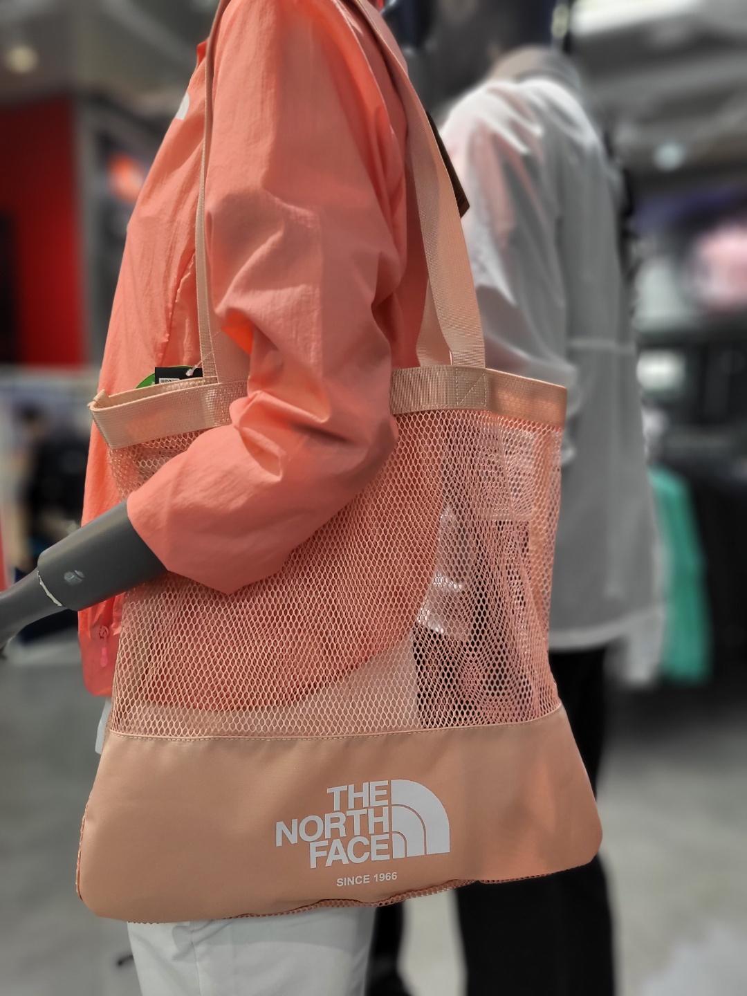 THE NORTH FACE - ALL MESH SHOULDER BAG (SALMON)