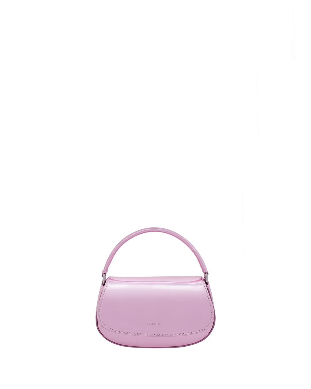 韓國STAND OIL-Clam Bag Tiny / Mirror Pink