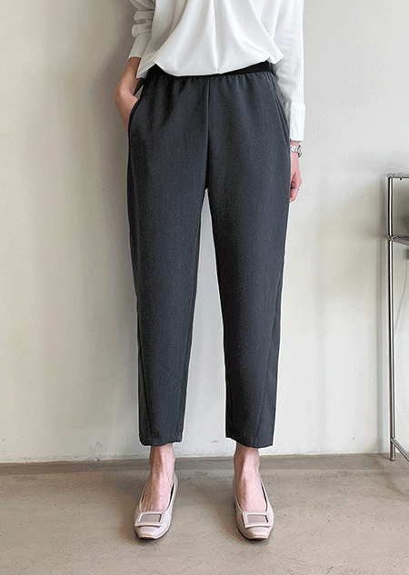 misharp - 에어 배기 슬랙스 (3 color)♡韓國女裝褲