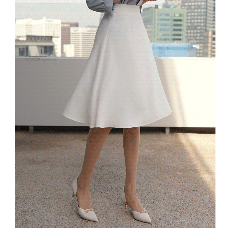 clicknfunny - [설레는선택 플레어스커트[S,M사이즈]]♡韓國女裝裙