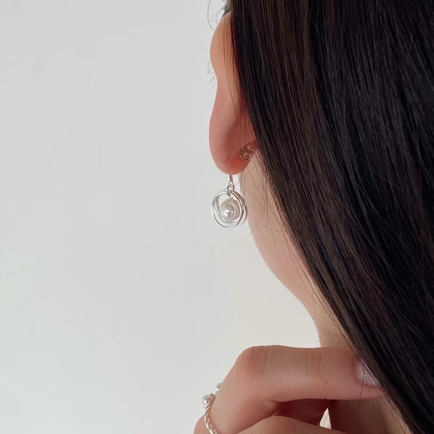 VASE 女裝耳環 | 925 SILVER (2色)