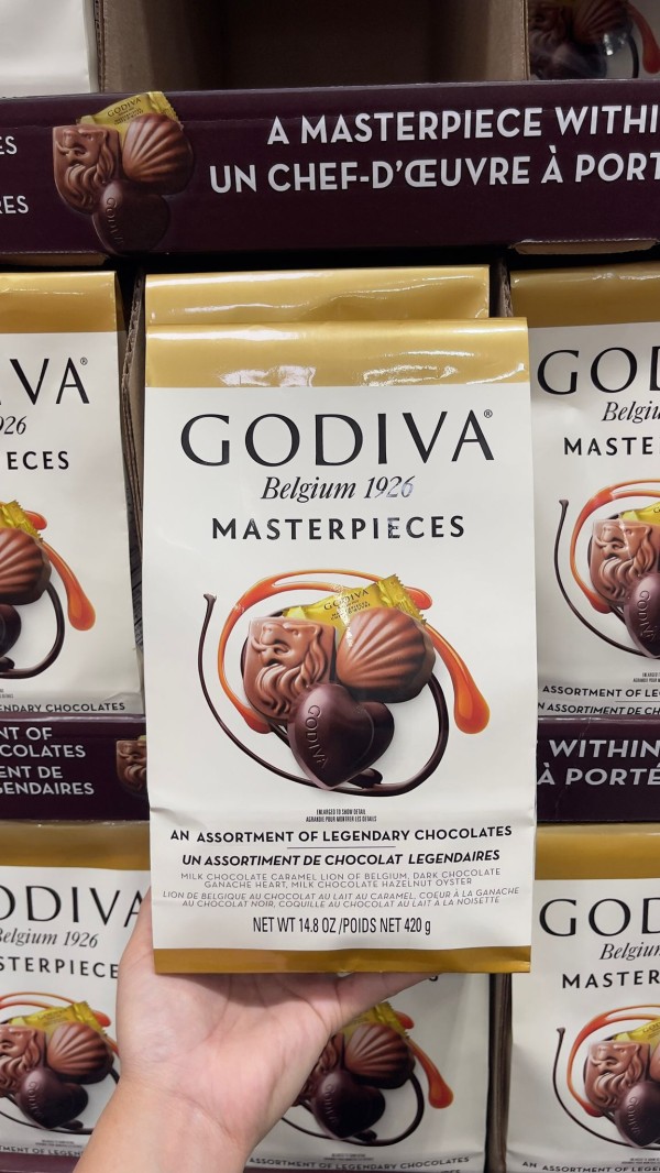 【加拿大空運直送】Godiva Masterpieces Assorted 精選什錦朱古力 420 g
