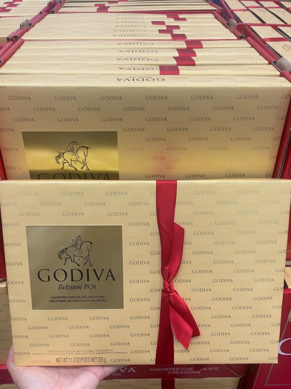 【加拿大空運直送】Godiva Belgium Goldmark Assorted Chocolate Creations Gift Box 金裝豪華比利時朱古力禮盒 320 g (27粒)